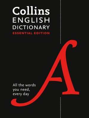 cover image of Collins English Dictionary Essential